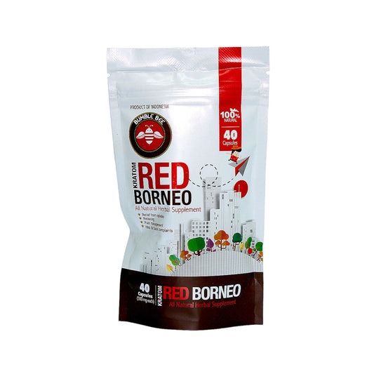 Bumble Bee Kratom Red Borneo Capsules