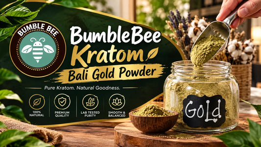 Bumble Bee Kratom Bali Gold Kratom