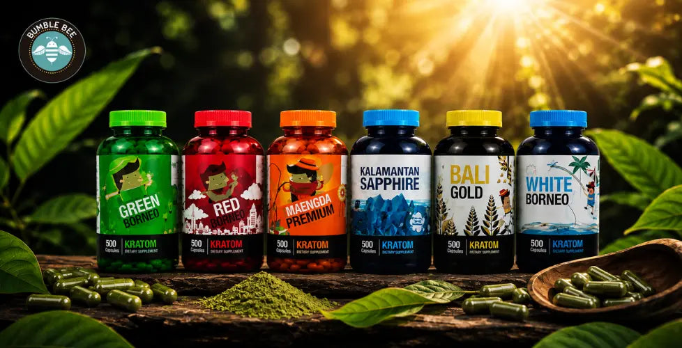 Bumble Bee Kratom Capsules: Strains, Effects & Dosage