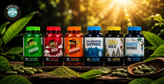 Bumble Bee Kratom Capsules: Strains, Effects & Dosage