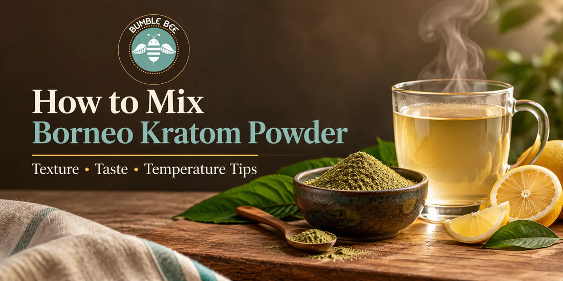 How to Mix Borneo Kratom Powder