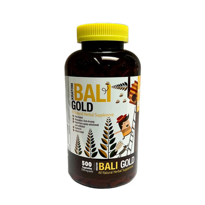 Bumble Bee Kratom Bali Gold Capsules