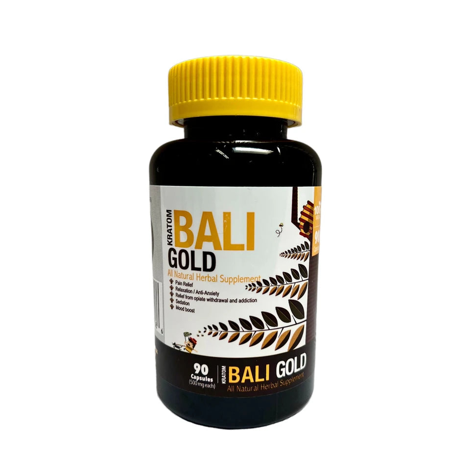 Bumble Bee Kratom Bali Gold Capsules