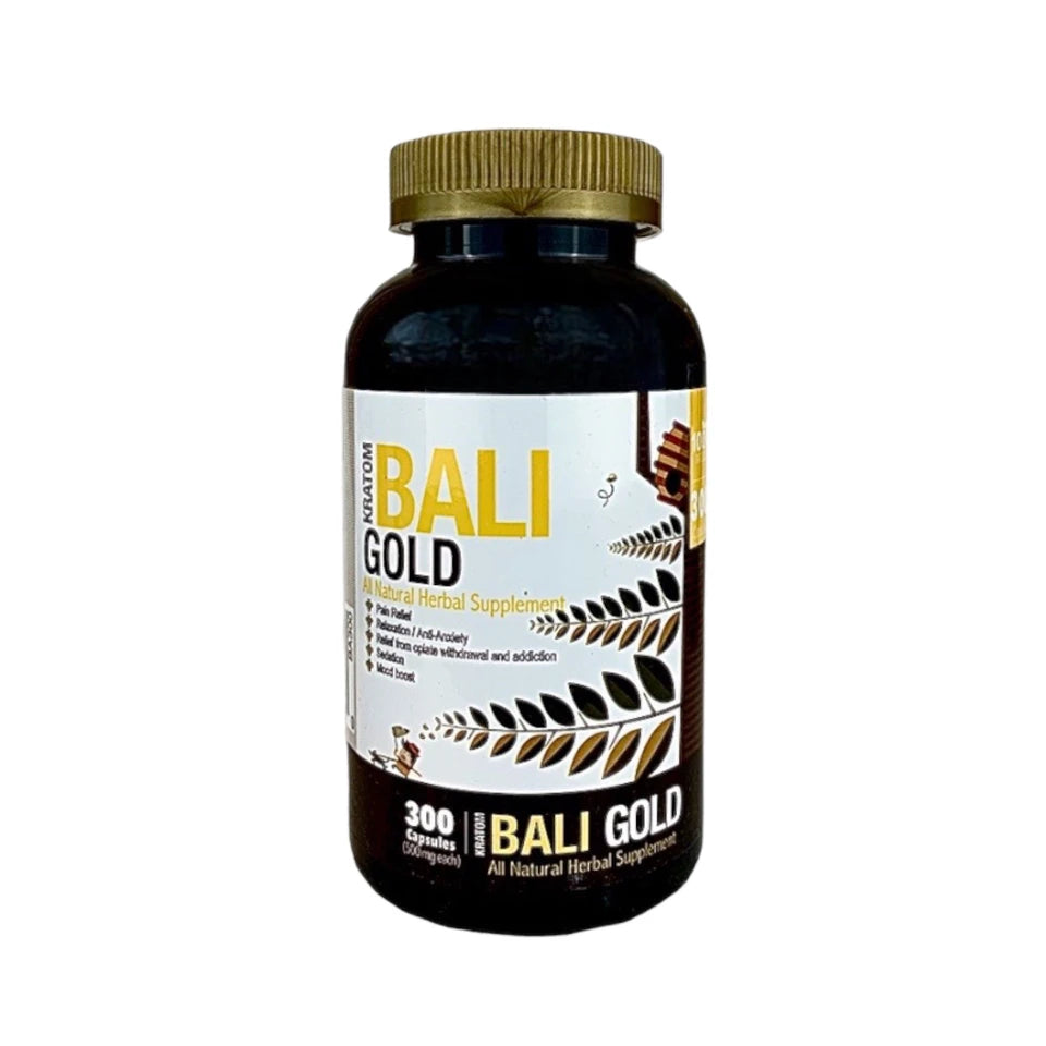 Bumble Bee Kratom Bali Gold Capsules