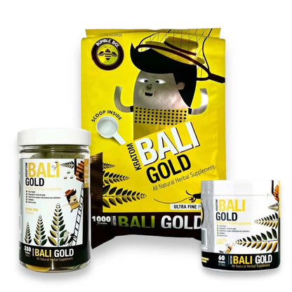 Bumble Bee Kratom Bali Gold Powder