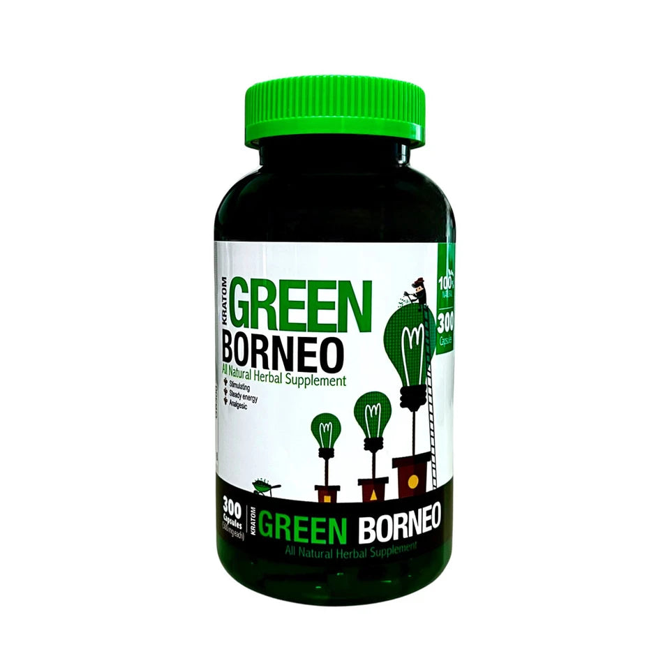 Bumble Bee Kratom Green Borneo Capsules