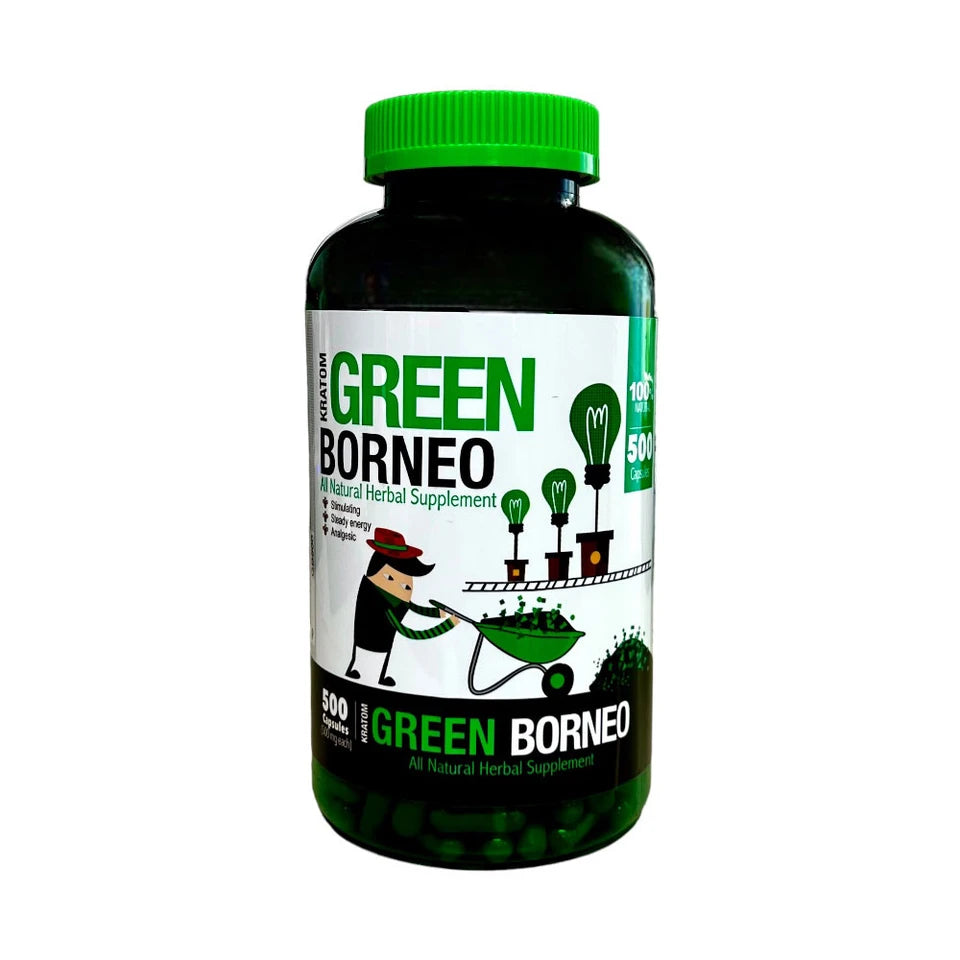Bumble Bee Kratom Green Borneo Capsules