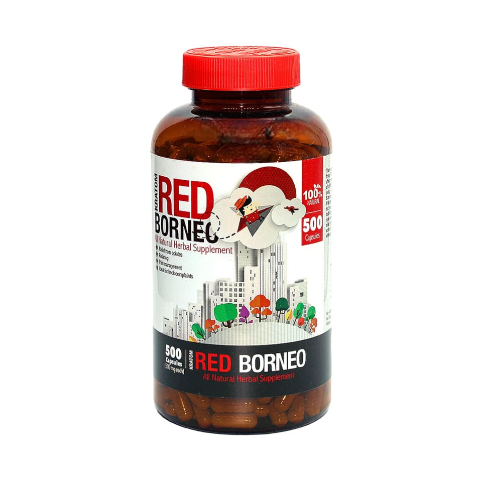 Bumble Bee Kratom Red Borneo Capsules
