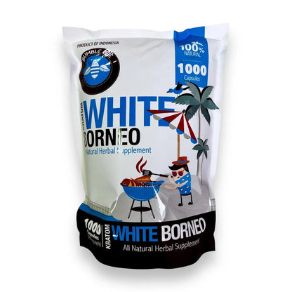 Bumble Bee Kratom  White Borneo Capsules