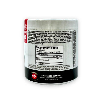 Bumble Bee Kratom Red Borneo Powder