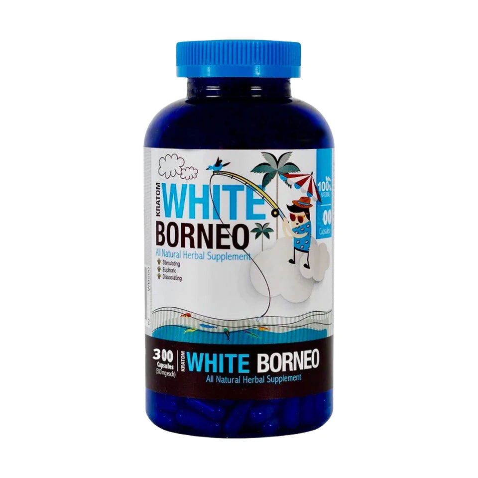 Bumble Bee Kratom  White Borneo Capsules