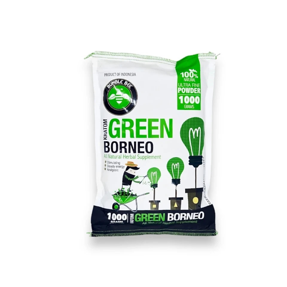 Bumble Bee Kratom Green Borneo Powder