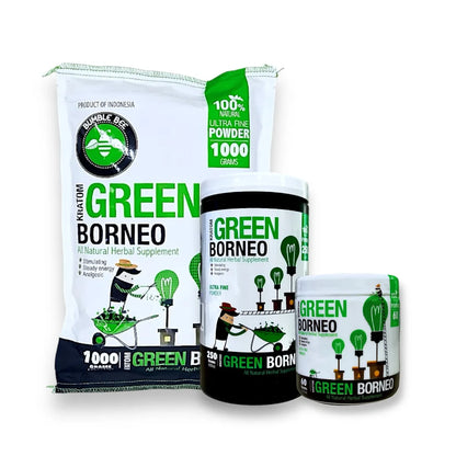 Bumble Bee Kratom Green Borneo Powder