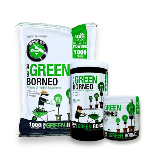 Bumble Bee Kratom Green Borneo Powder